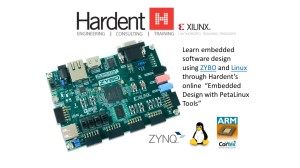 Use ZYBO to learn embedded software design through Hardent's  Embedded Design with PetaLinux Tools