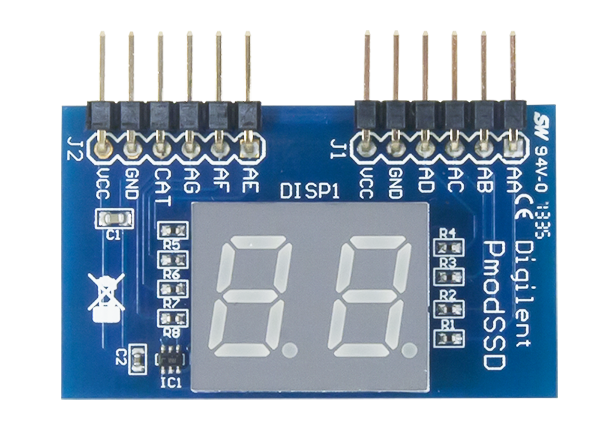 Digilent's PmodSSD