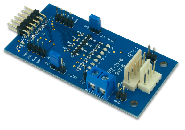 Digilent's PmodSTEP to drive a stepper motor.