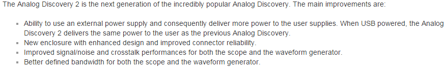 Get Your Hands on the Analog Discovery 2 Now! – Digilent Blog