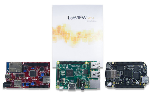 Raspberry Pi 2 Model B LINX Pinout [LabVIEW MakerHub]