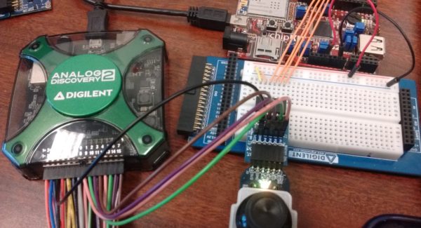 Connecting the Logic Analyzer for the Analog Discovery 2