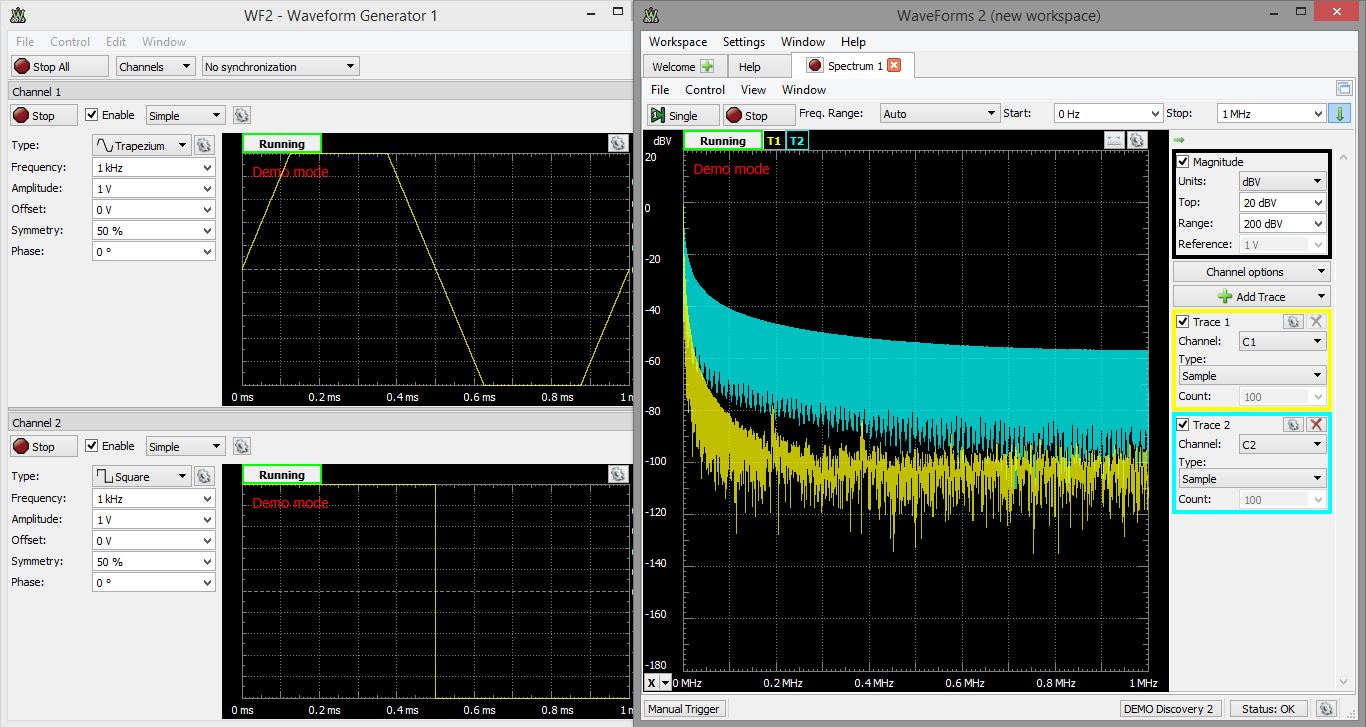 Try Out WaveForms 2015 with Demo Mode Digilent Blog
