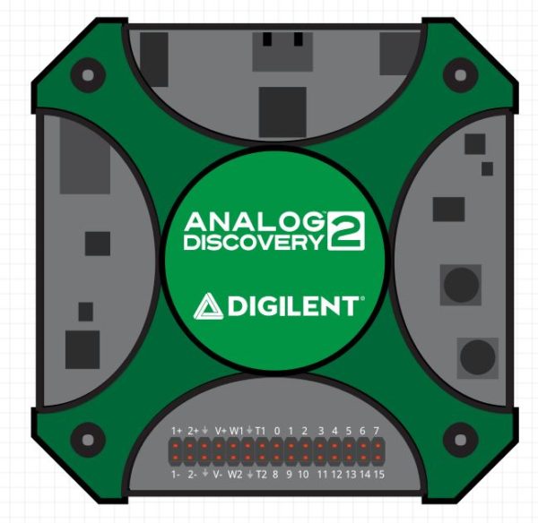 The Analog Discovery 2 Gets a Fritzing Part – Digilent Blog