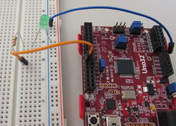 A PWM Circuit all wired up.