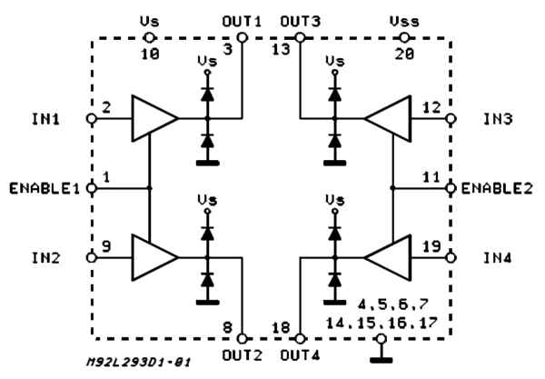 Pmod STEP Wiring Diagram