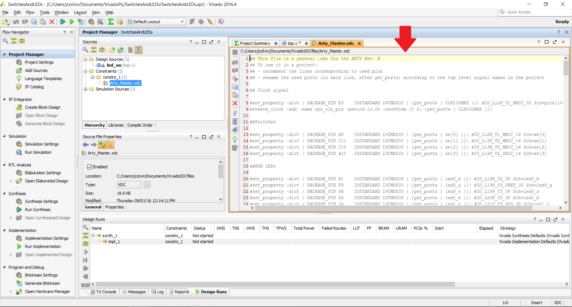 Creating and Programming our First FPGA Project Part 3: Modifying… –  Digilent Blog