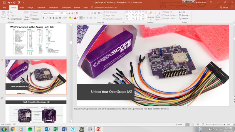 The OpenScope MZ MakerSpace Workshop – Digilent Blog
