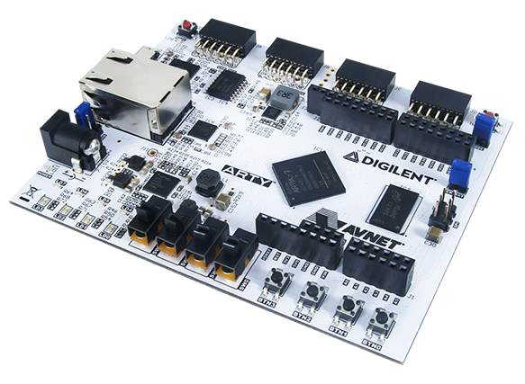 Picture of Digilent Basys 3 FPGA Board