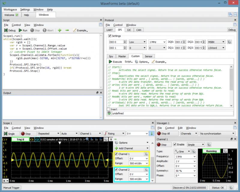Waveforms Arduino Capturing and Analyzing Live Audio – Digilent Blog