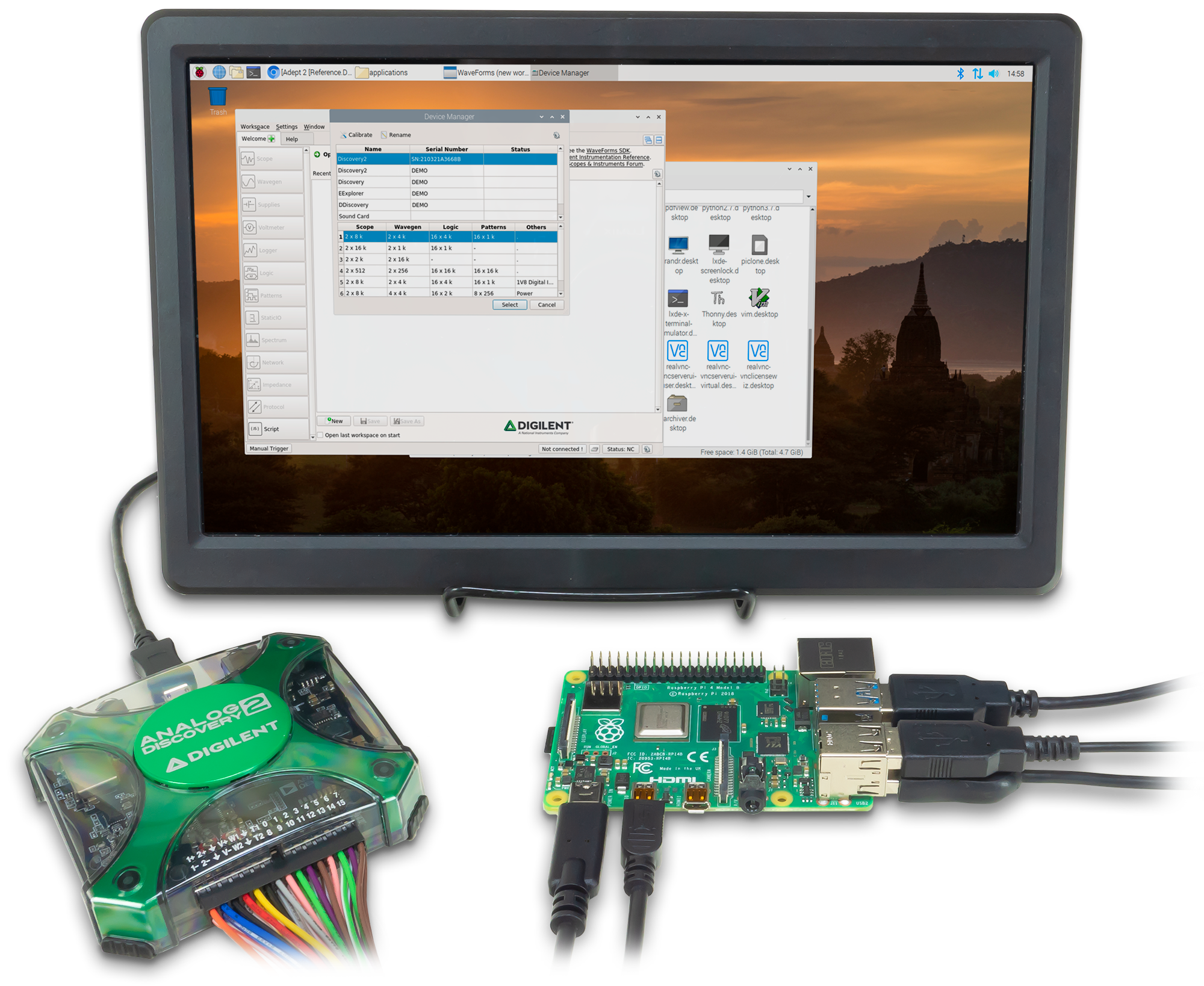 Analog Discovery 2 is now Compatible with Raspberry Pi 4 – Digilent Blog