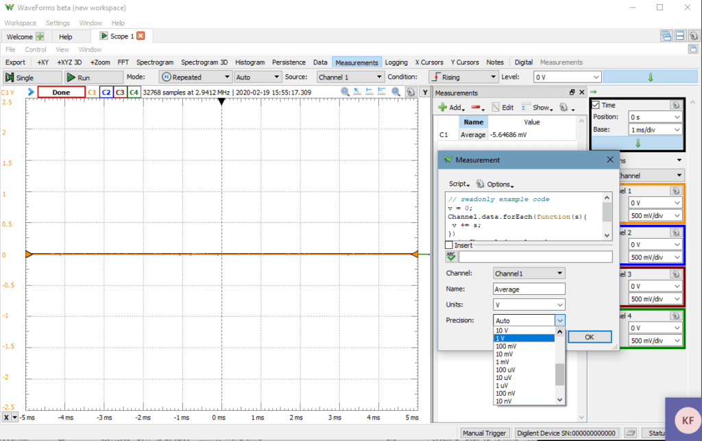 WaveForms Update: WaveForms 3.12.2 – Digilent Blog