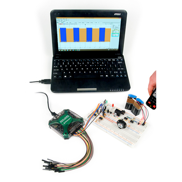 AD2 in use laser trip wire with computer