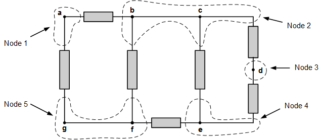 Identifying Nodes In A Circuit Diagram