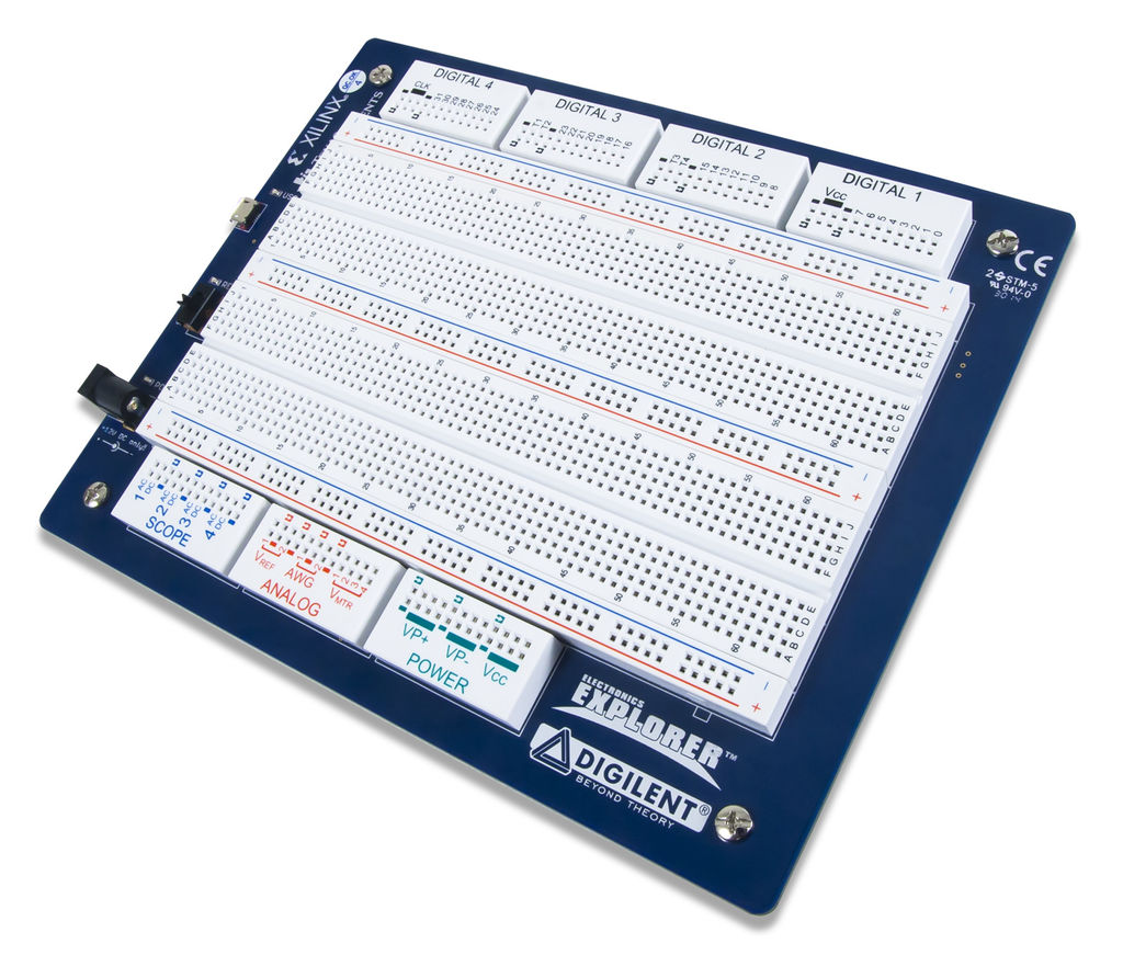 Figure 1. Electronics Explorer Board.