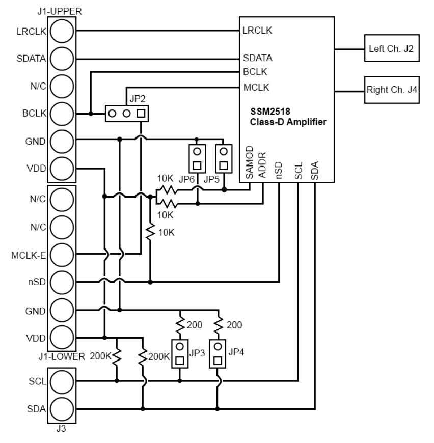 Pmod AMP3 Block Diagram (click to enlarge)