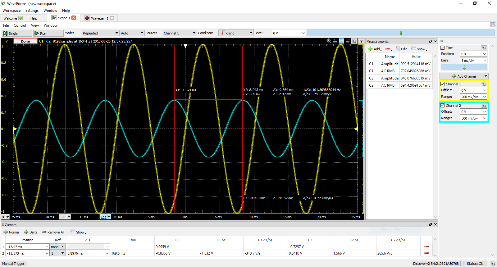Using the Oscilloscope - Digilent Reference