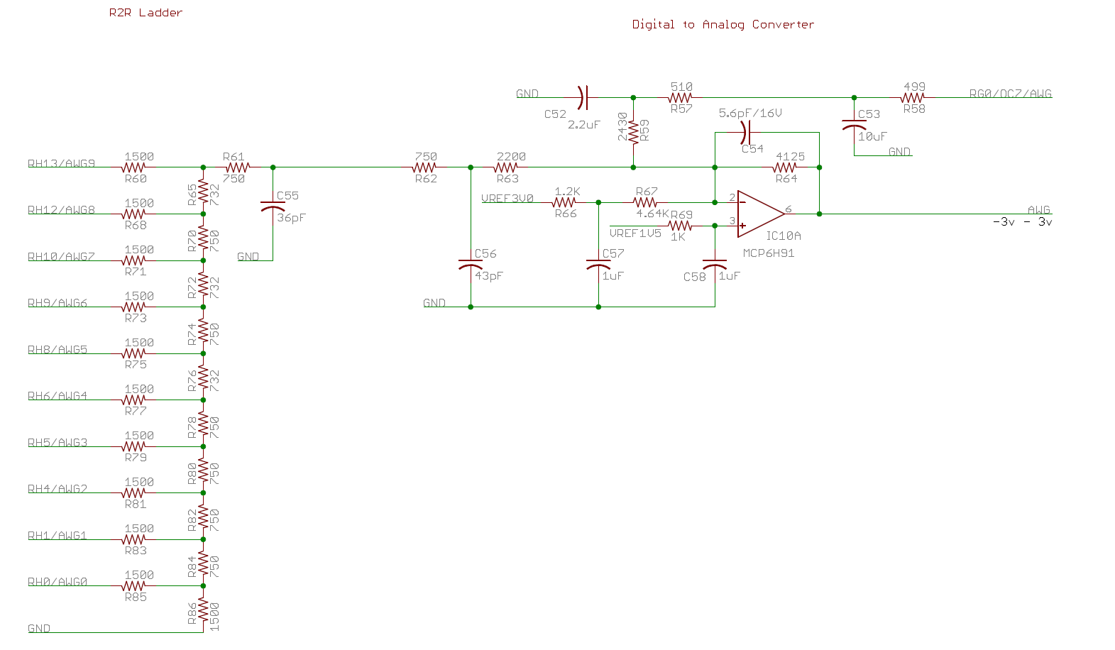 Function Generator schematic